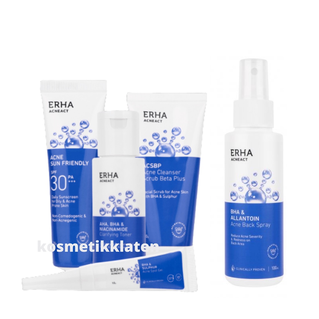 Jual ERHA Acne Act Series ACSBP Sun Friendly Spot Gel Shopee