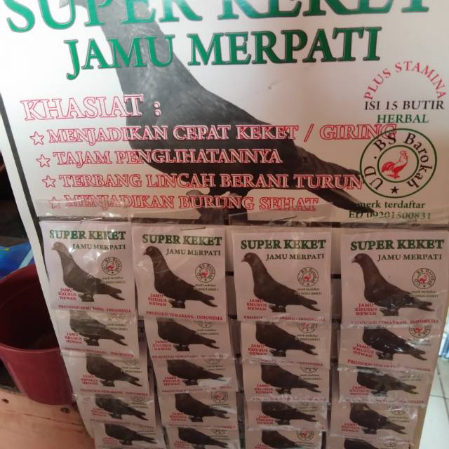 Jual Jamu Doping Vitamin Suplemen Giring Burung Merpati Dara Balap Kolongan Tomprang Pos Super Keket | Shopee Indonesia