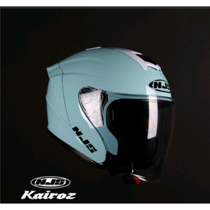 NJS KAIROZ SOLID HELM OPEN FACE Helmjabodetabek