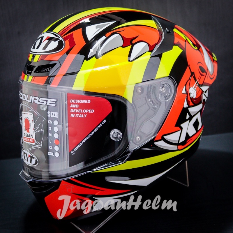 Jual HELM KYT TT COURSE RHINO Shopee Indonesia