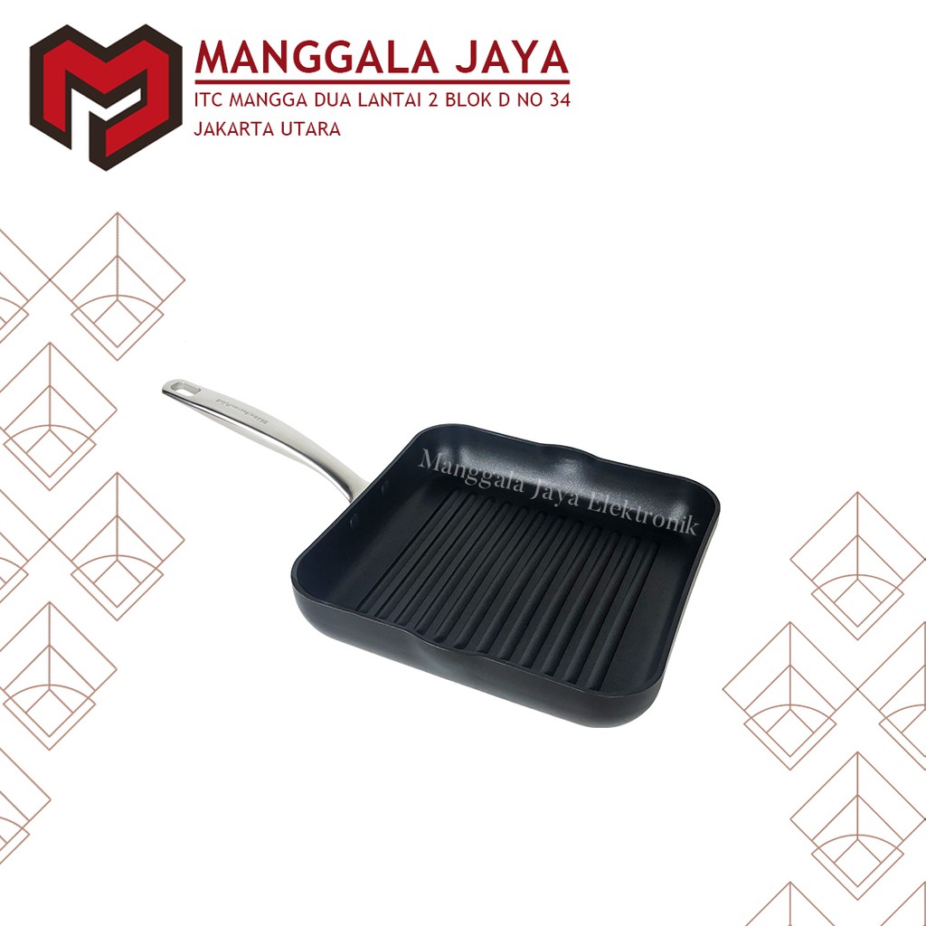 Jual KitchenAid Induction Square Grill Pan 26 cm CW001980002
