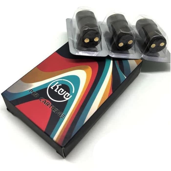 CARTRIDGE KUY PODS AUTHENTIC BY VAPOR STORM VAPORIZER VAPE