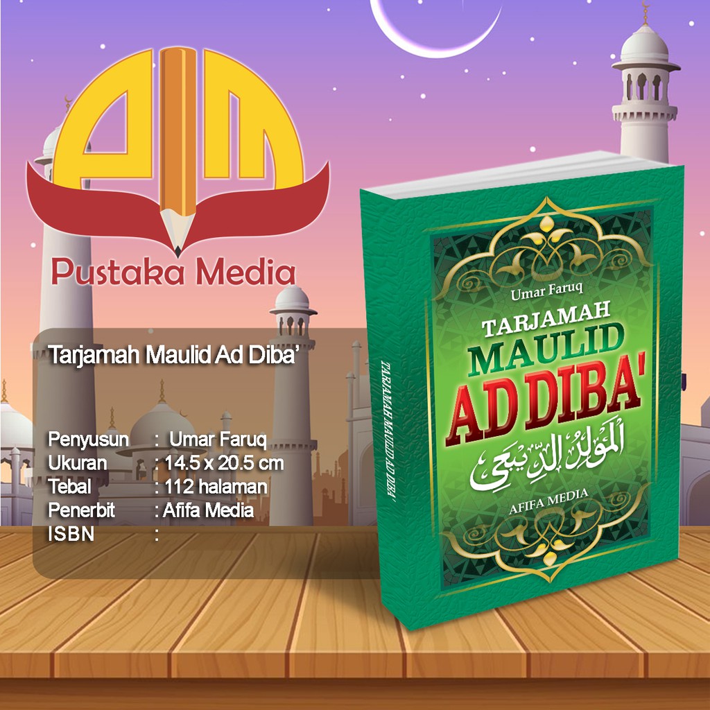 TARJAMAH MAULID AD DIBA' Shopee Indonesia