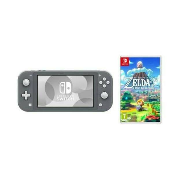Jual Nintendo Switch Lite Bundle The Legend Of Zelda : Link's Awakening Switch | Shopee Indonesia