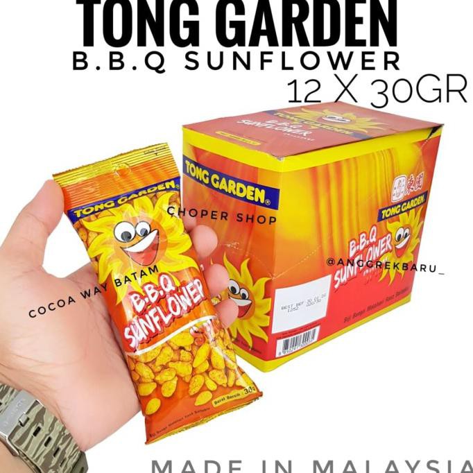 Jual Produk Terbaik] Tong Garden Bbq Sunflower Seeds Kuaci Tanpa Kulit 30Gram Shopee Indonesia