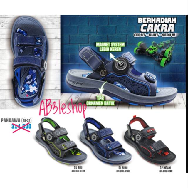 ( Berhadiah) Homyped sandal gunung Pandawa 2020 Shopee Indonesia