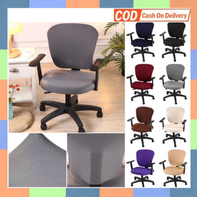 COVER KURSI KANTOR PUTAR SARUNG KURSI KANTOR KURSI KANTOR