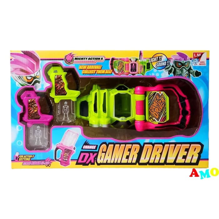 Jual Mainan Anak Recast Dx Gamer Driver Kamen Rider Ex Aid Masked Rider Ex-Aid Ab239 | Shopee Indonesia