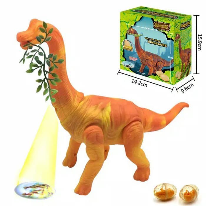 Jual Mainan Dinosaurus Born Egg / Dinosaur Bertelur Brachiosaurus | Shopee Indonesia