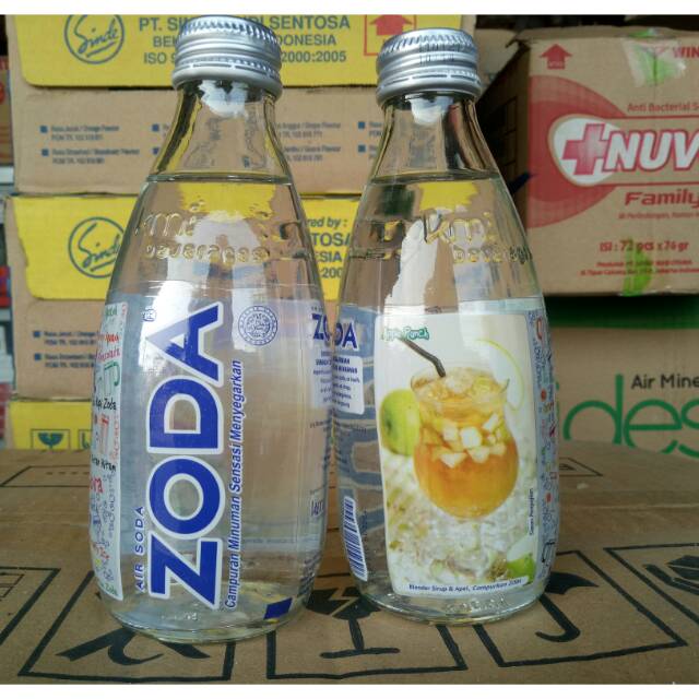 Minuman Zoda Air Soda 250 ml Shopee Indonesia