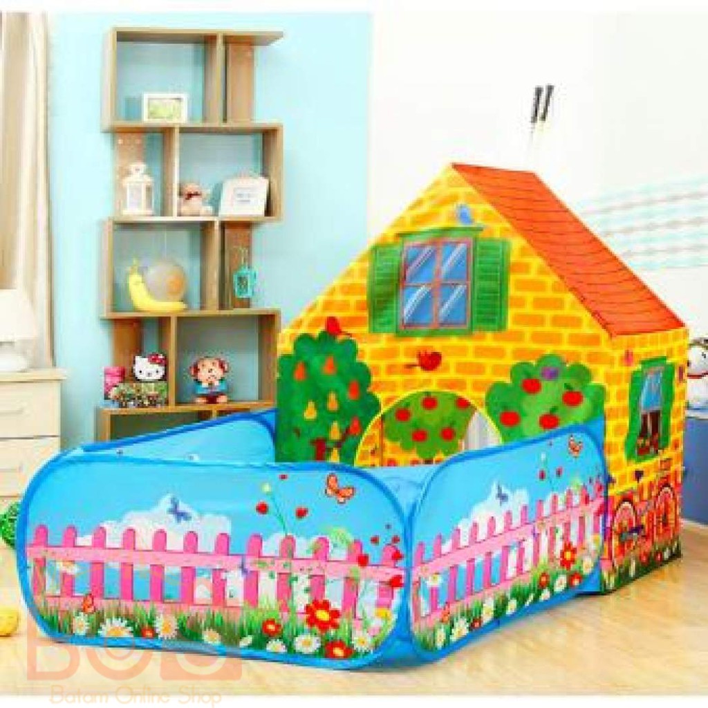 Jual Tenda Anak Garden House / Iplay / Jumbo / Mainan Rumah / Baby Tent 8173 Tas | Shopee Indonesia