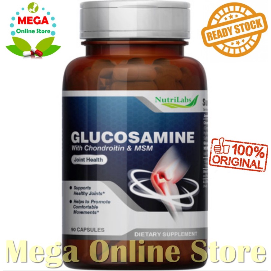 Jual Nutrilabs Glucosamine with Chondroitin & MSM 90 Kapsul Shopee