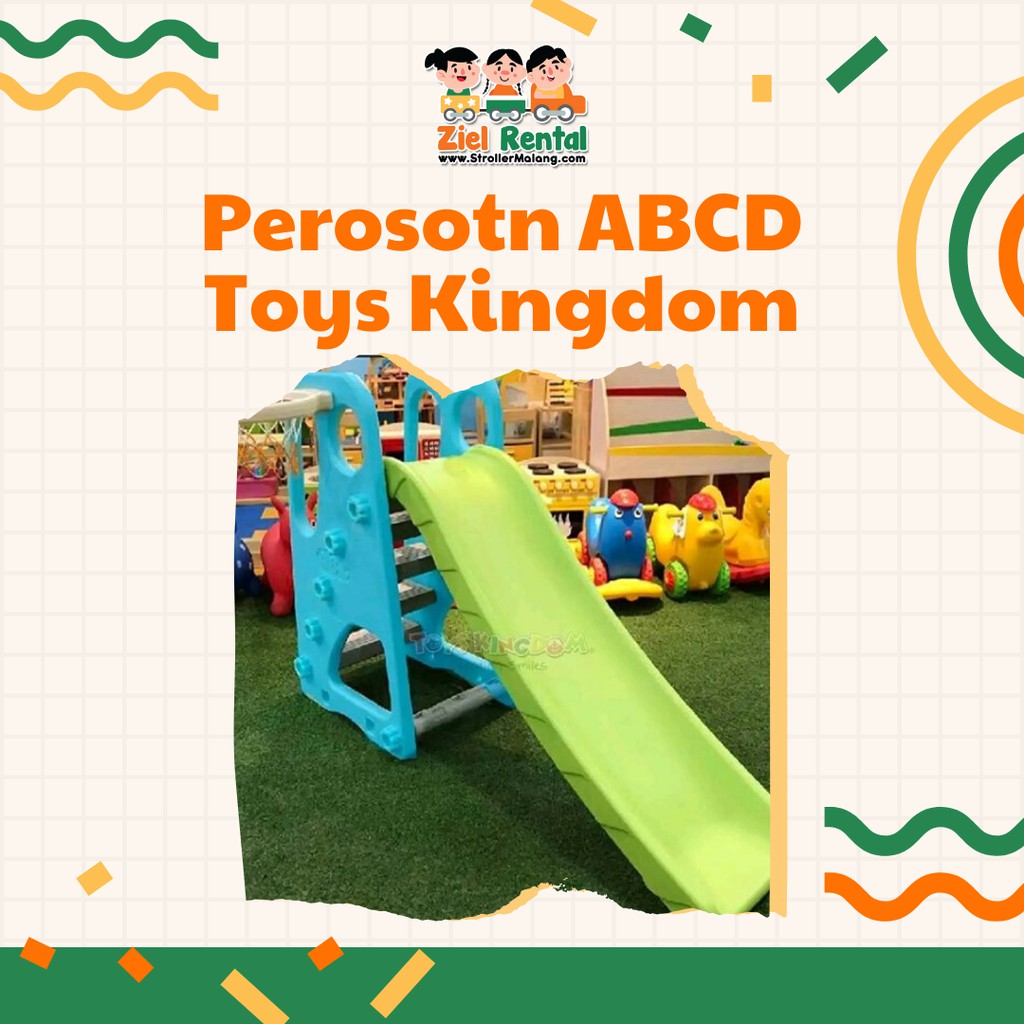 Jual Sewa Mainan Anak Malang - Toys Kingdom Paso Happy Slide Perosotan Anak - Mainan Edukasi Ziel Rental | Shopee Indonesia