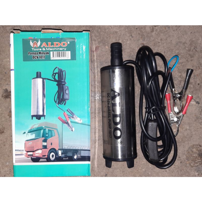 Jual Pompa Minyak celup Mini kecil Aldo 1017 mini oli solar air