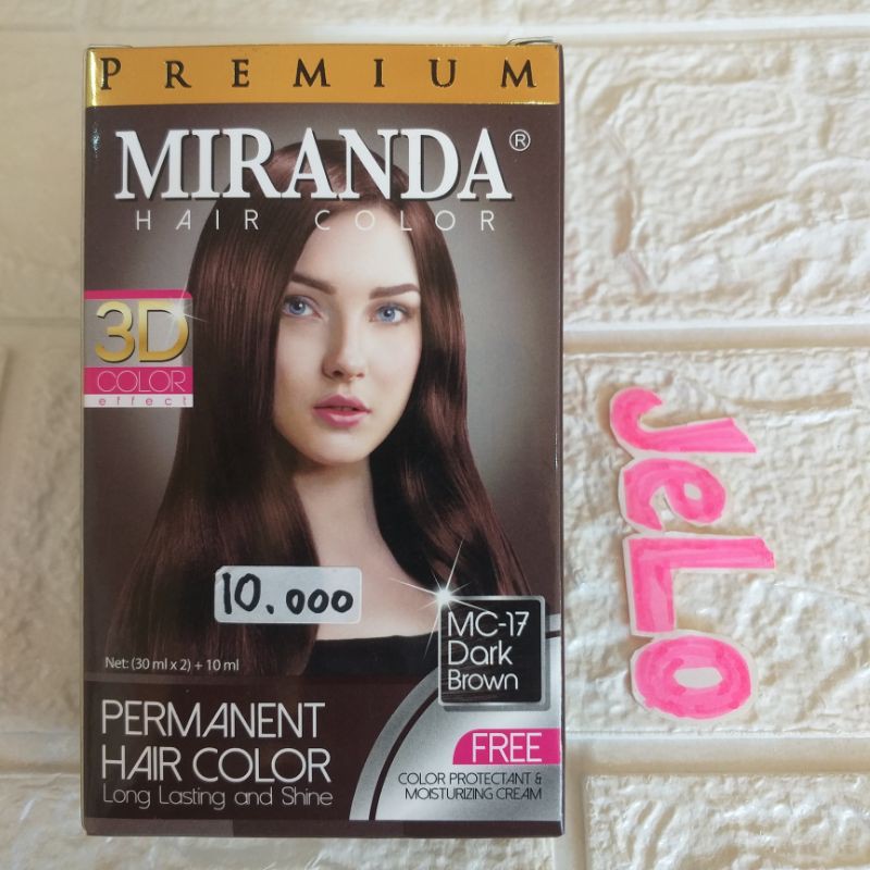 Jual Miranda Hc 30Mlx2 | Cat Rambut | Pikok Lengkap Indonesia|Shopee Indonesia