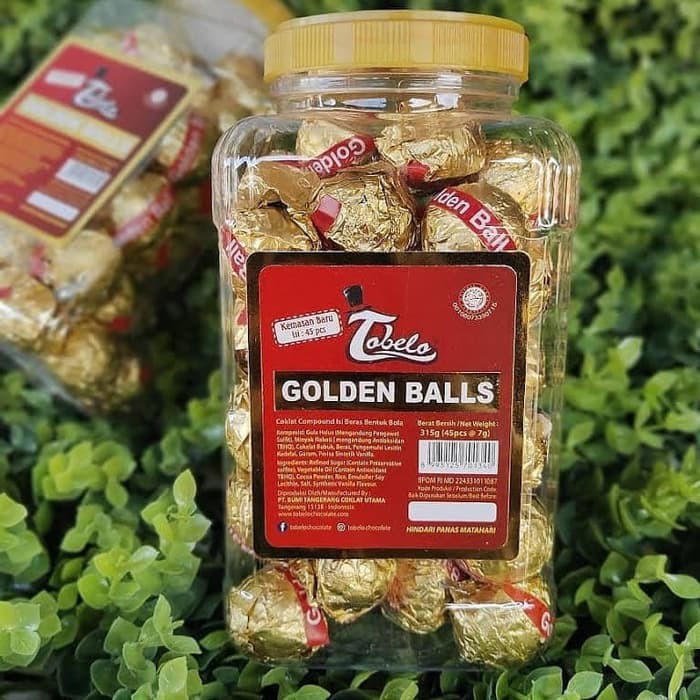Jual Golden Ball Cokelat Bola Emas Mirip Ferrero Rocher Cocok Untuk Parcel | Shopee Indonesia