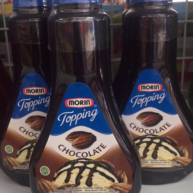 Jual Topping Coklat Morin 310Gr Saus Sauce Cokelat | Shopee Indonesia