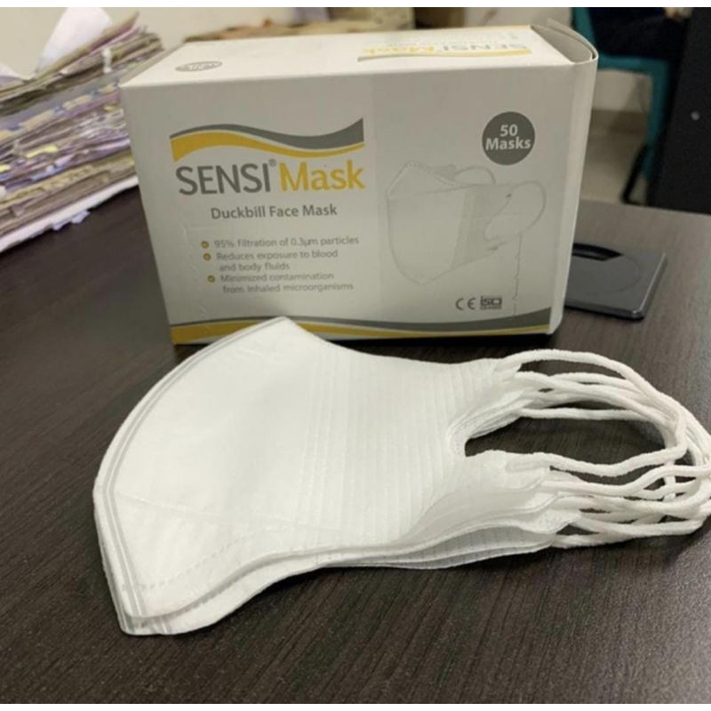 Masker Sensi Duckbill isi 50 3Ply Shopee Indonesia