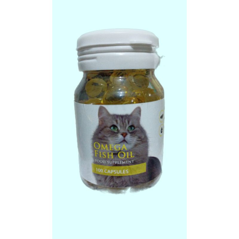 Vitamin Minyak Ikan Untuk Kucing Anjing dan Hewan Peliharaan Lainnya