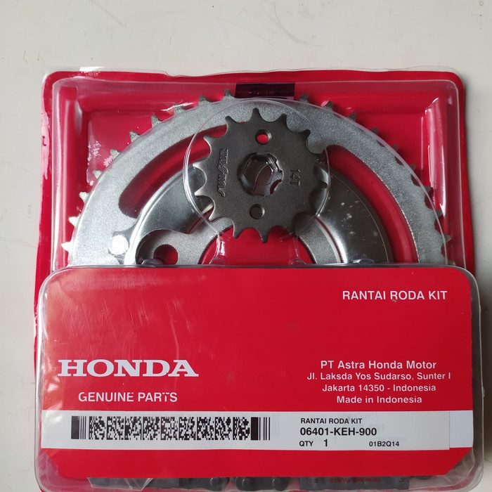 Jual GEAR SET VERZA/MEGA PRO NEWKUALITAS ORI HONDA GENUINE PARTS