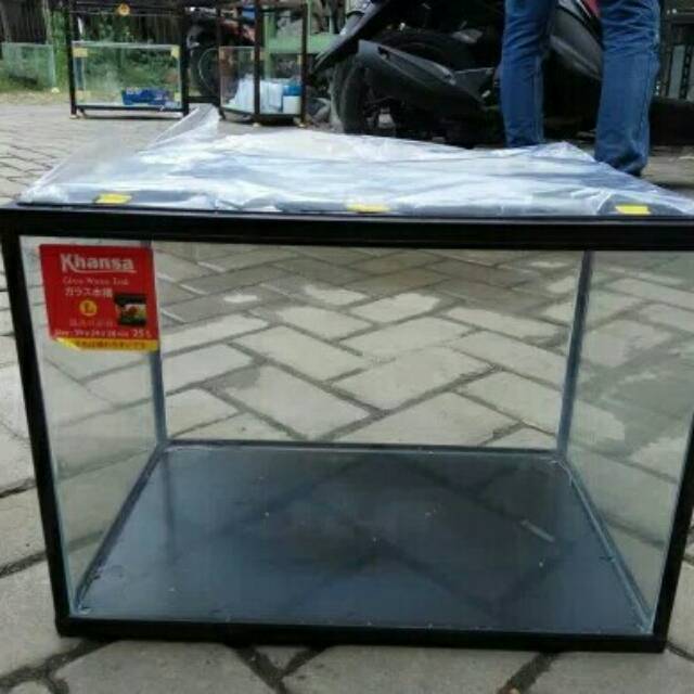 Jual Aquarium Khansa / Nikita Size L + Tutup Shopee Indonesia