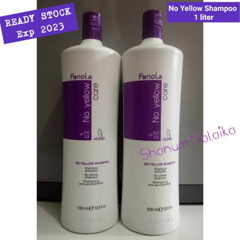 Jual 1000Ml Fanola No Yellow Shampoo Original / Silver Shampoo / Grey Shampoo | Shopee Indonesia