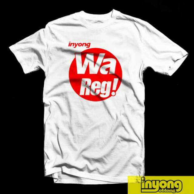 Kaos Distro Unik Ngapak Budaya Jawa Lucu Oblong Murah Branded