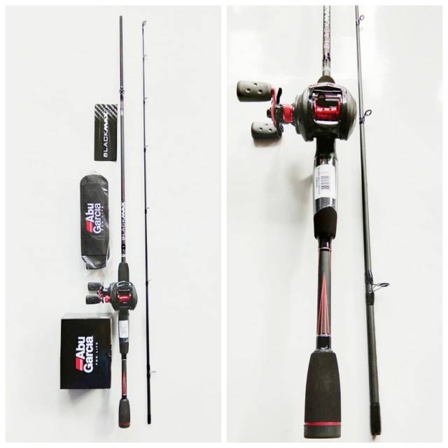 Jual Paket Set Abu Garcia Black Max Baitcasting Indonesia|Shopee Indonesia