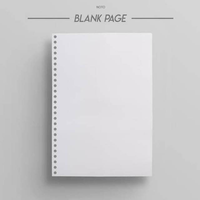 Kertas binder putih polos A5. Dijual perlembar. | Shopee Indonesia