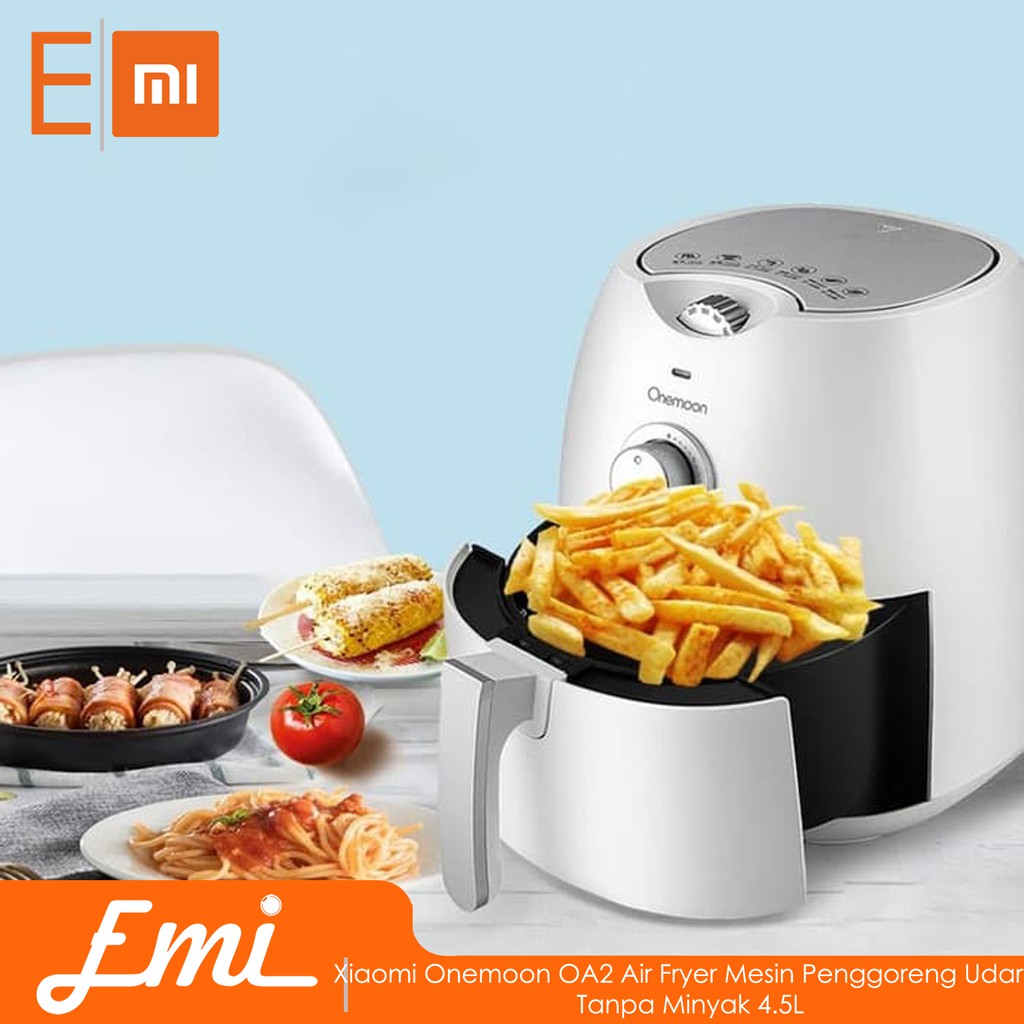 Onemoon Oa2 Air Fryer Mesin Penggoreng Udara Tanpa Minyak 4 5l By Emi Shopee Indonesia
