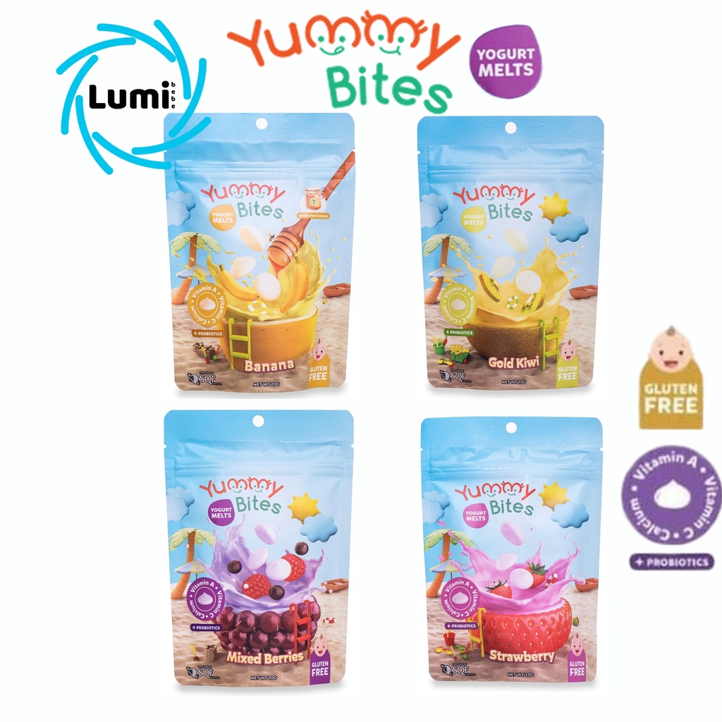 Jual YUMMY BITES YOGURT MELT 20GR Shopee Indonesia