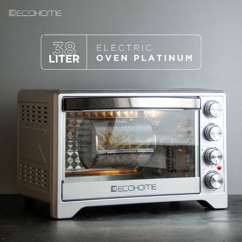 Jual Ecohome Oven EOP 888 Free air fryer basket+cutlery set Shopee