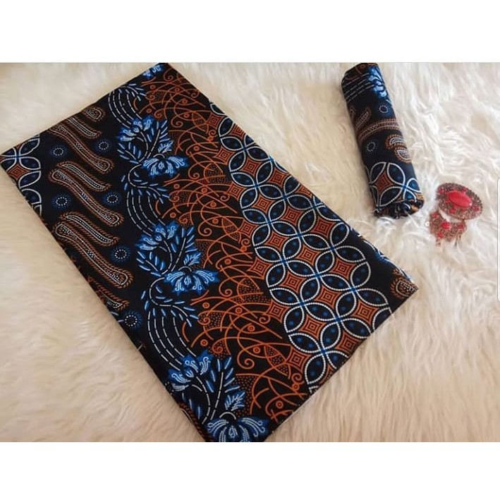 Kain Batik Pekalongan Murah dan Embos Seno Biru Adem Halus Terbaru Batik Pekalongan Kain Jarik