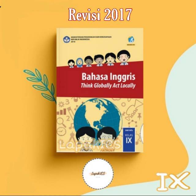 Buku Bahasa Inggris SMP Kelas 9 Revisi 20172018 Kurikulum 2013