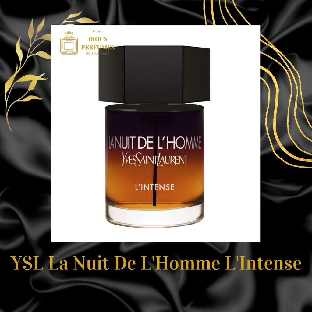 Jual [100% Original] Yves Saint Laurent La Nuit De L'homme L'intense 100Ml Eau De Parfum Edp | Shopee Indonesia