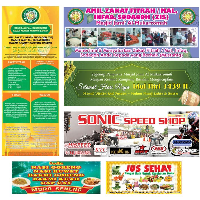 Contoh Spanduk Zakat gambar spanduk