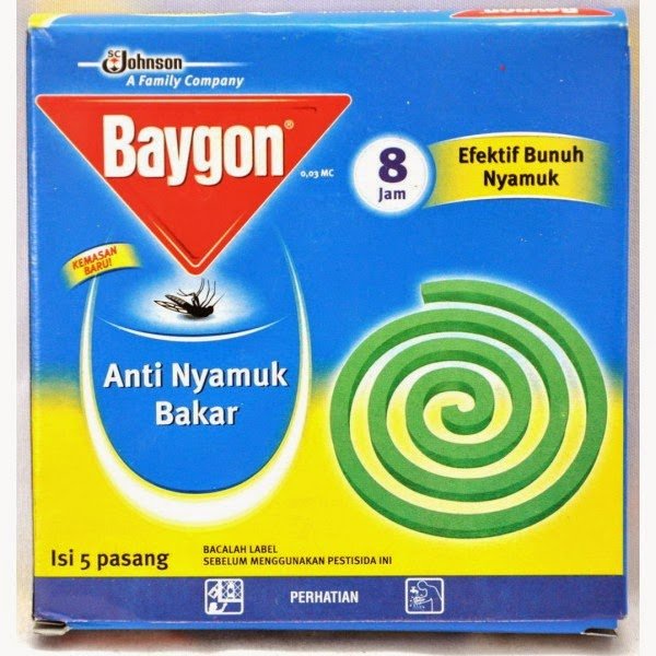 Jual Baygon Anti Nyamuk Bakar (isi 5 pasang) Indonesia