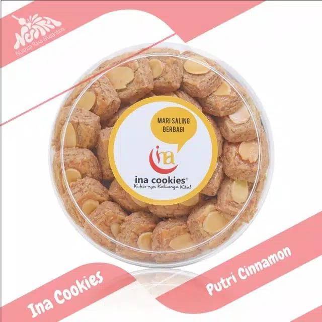 INA COOKIES/REGULER/500 Gram/Nastar kastangel putri salju