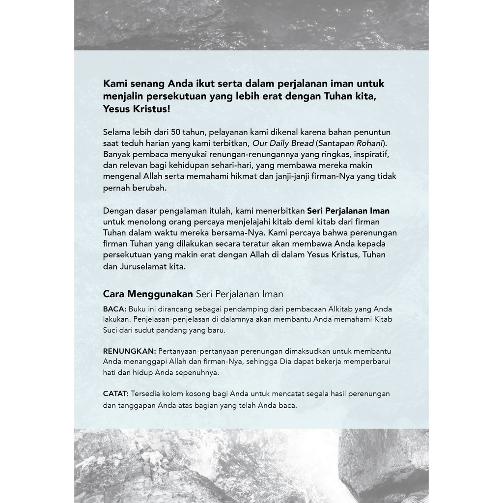 Jual Buku Kristen: Seri Perjalanan Iman - Yohanes Indonesia|Shopee Indonesia