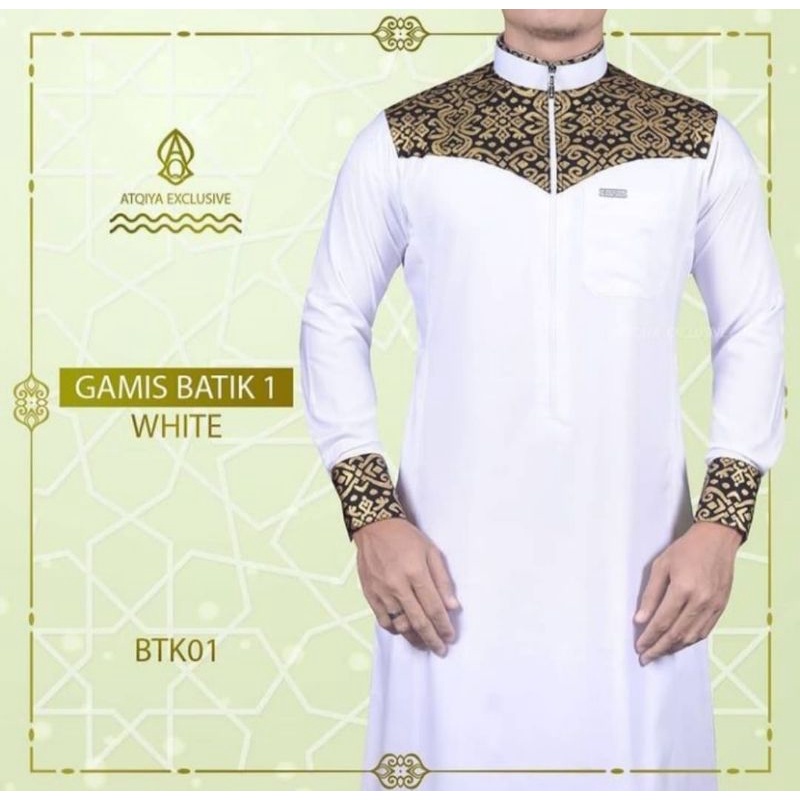 Gamis/jubah_Atqiyaexclusive,batik'1/jubah,pria,kekiniannew/jubah,slim