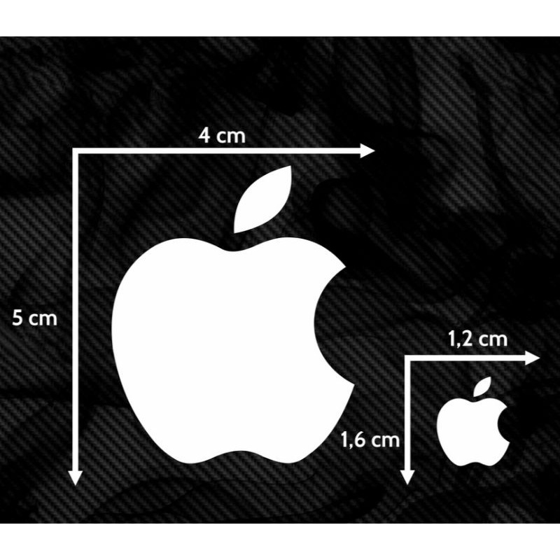 Jual Sticker stiker cutting logo apple logo iphone Shopee Indonesia