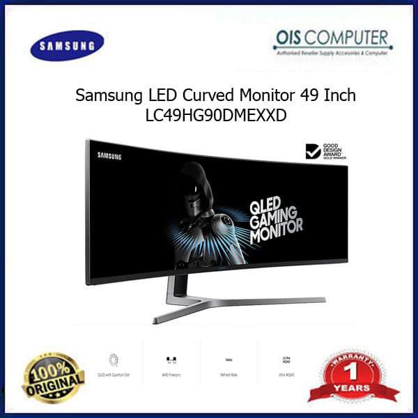 Jual Samsung 49 Inch Ultra Wide Curved Qled Gaming Monitor Lc49Hg90Dmexxy | Shopee Indonesia