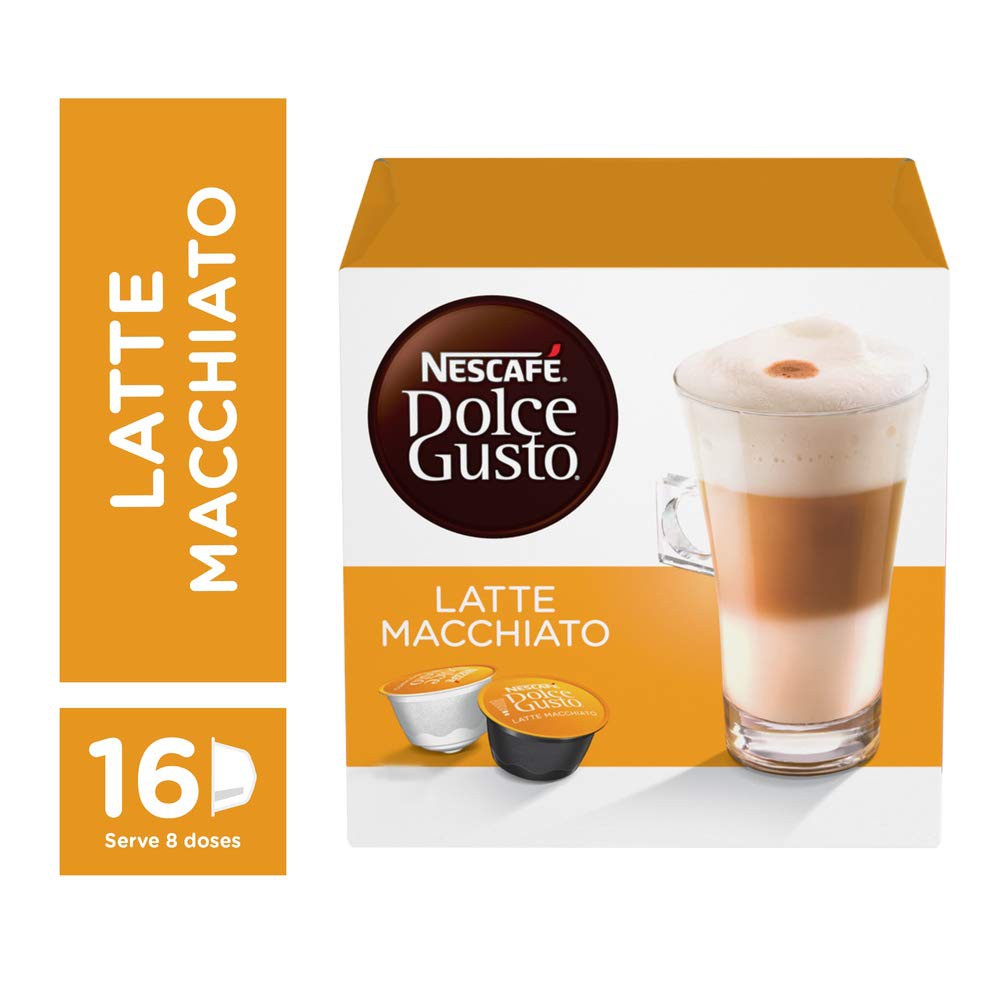 Jual Nescafe Dolce Gusto Latte Macchiato 16 Capsule | Shopee Indonesia