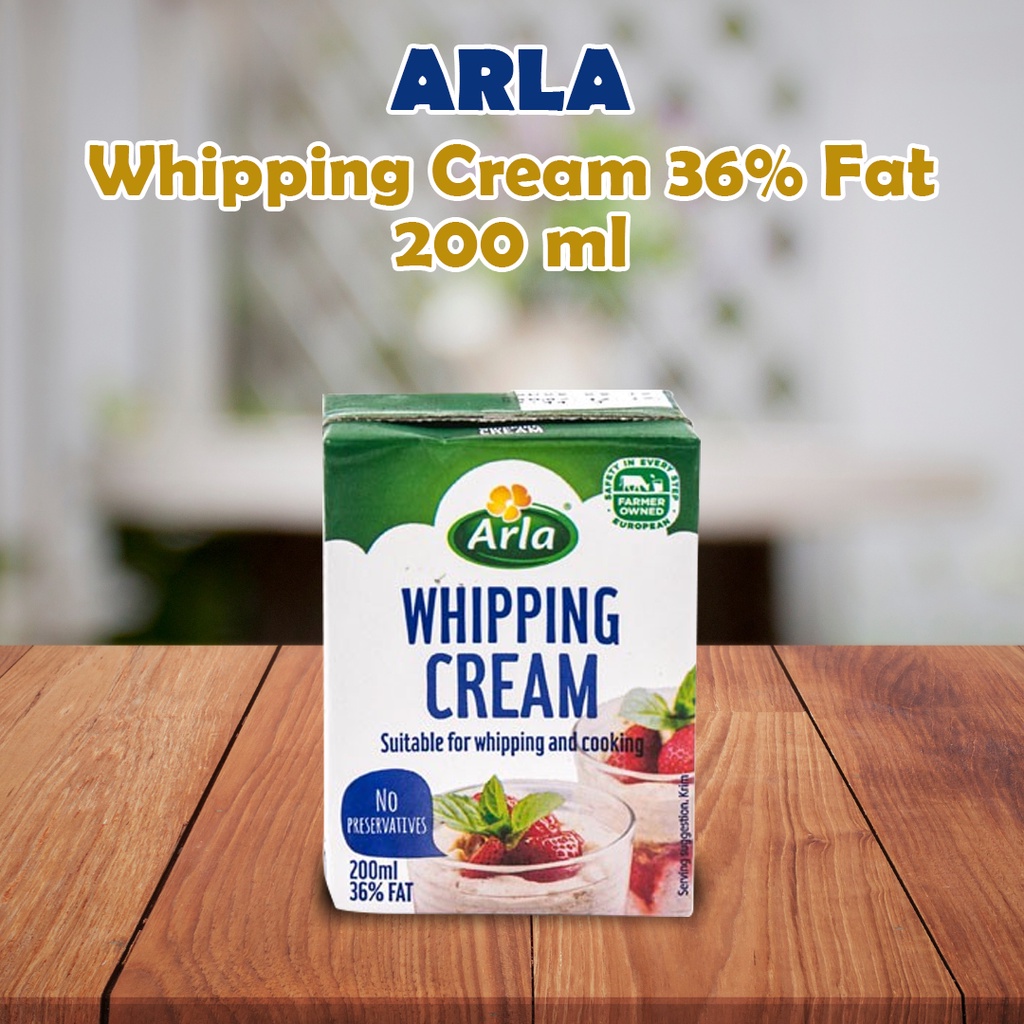 Jual ARLA Whipping Cream 36 fat 200 ml Shopee Indonesia