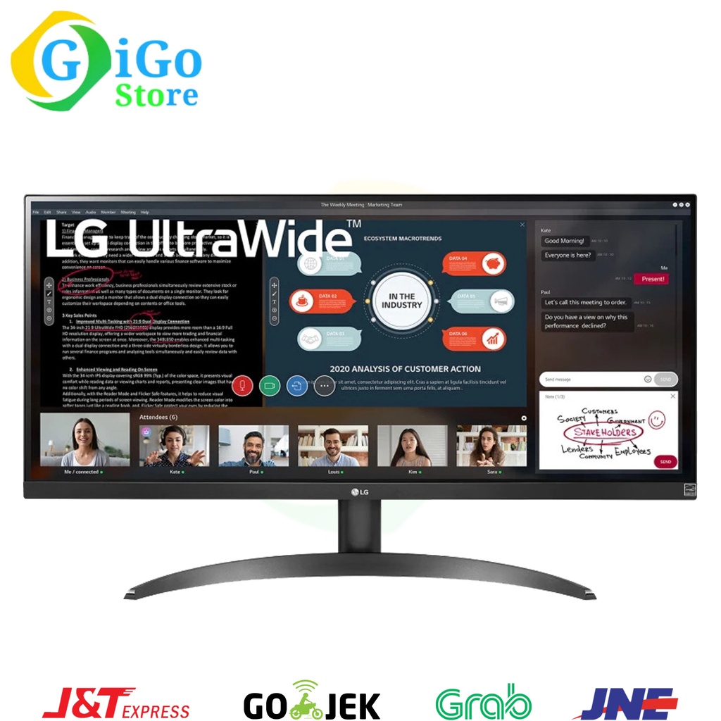 Jual Monitor Ultrawide Lg 29Wp500 Ips Full Hd Hdr10 29 Inch For Komputer Pc Laptop | Shopee Indonesia