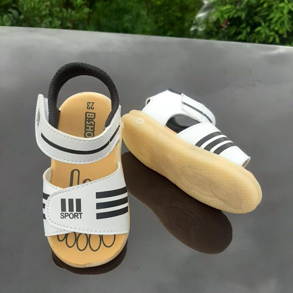 TOKOERS SDL01 Sepatu Sandal Anak Laki Laki Perempuan Bunyi Cit Cit Umur
