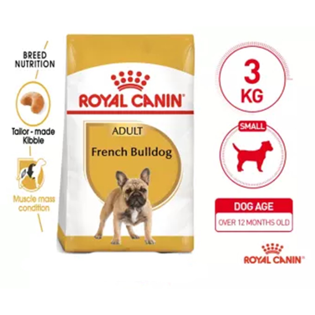 Jual Royal Canin French Bulldog Adult 3Kg | Shopee Indonesia