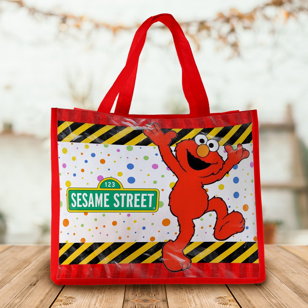 Tas Ultah / Tas Ulang tahun Anak / Goodie Bag ELMO Shopee Indonesia