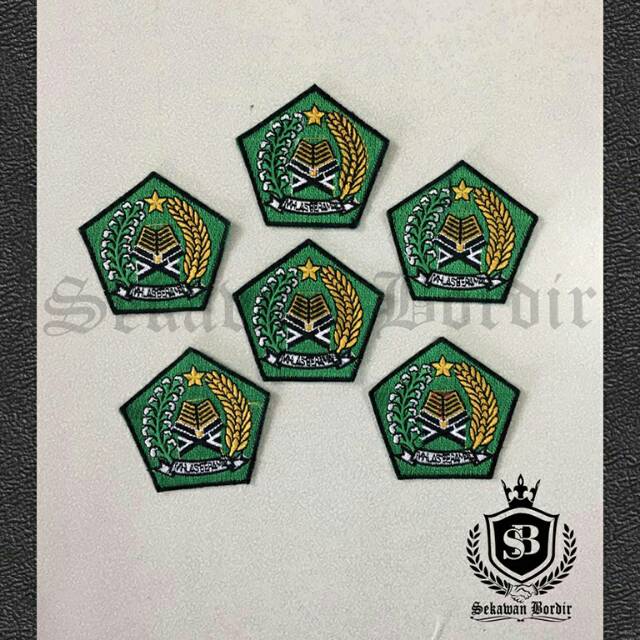 SEKAWAN BORDIR LOGO IKHLAS BERALAMAL/BADGE IKHLAS BERAMAL/PATCH IKHLAS  BERAMAL BORDIR | Shopee Indonesia