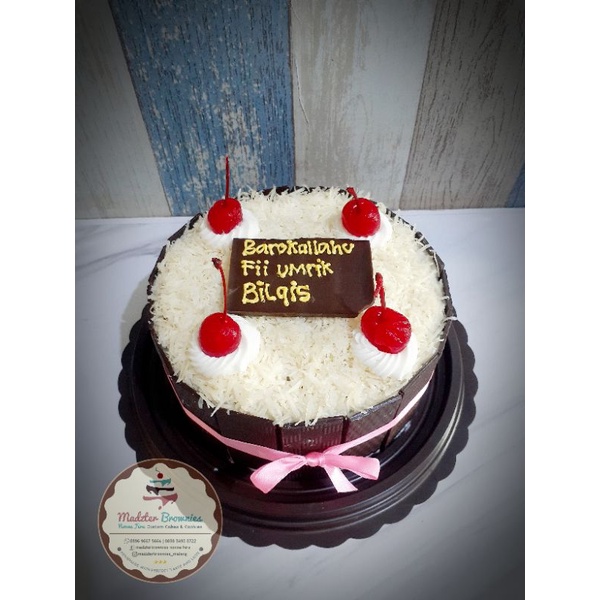 Jual Kue Ulang Tahun Anak / Kue Ulang Tahun Topping Keju / Tart Brownies Coklat Keju | Shopee Indonesia